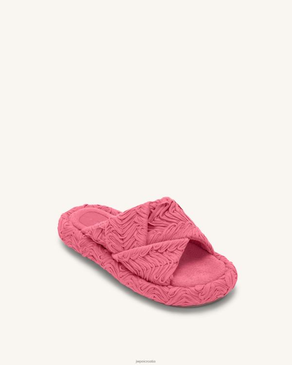 hr JW PEI lilah tkana sandala s platformom crvena ruža sandala T20BL343