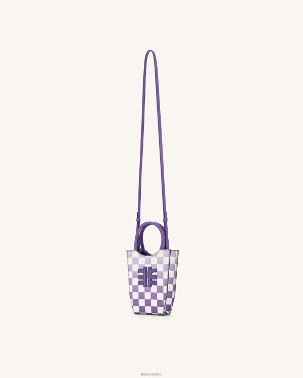 hr JW PEI torba za telefon fei gradient checkerboard ljubičasta torba za telefon T20BL229