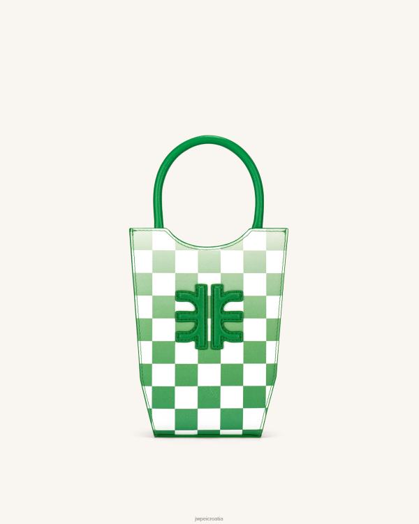 hr JW PEI torba za telefon fei gradient checkerboard trava zelena torba za telefon T20BL217