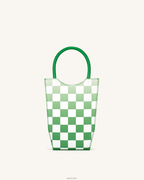 hr JW PEI torba za telefon fei gradient checkerboard trava zelena torba za telefon T20BL217