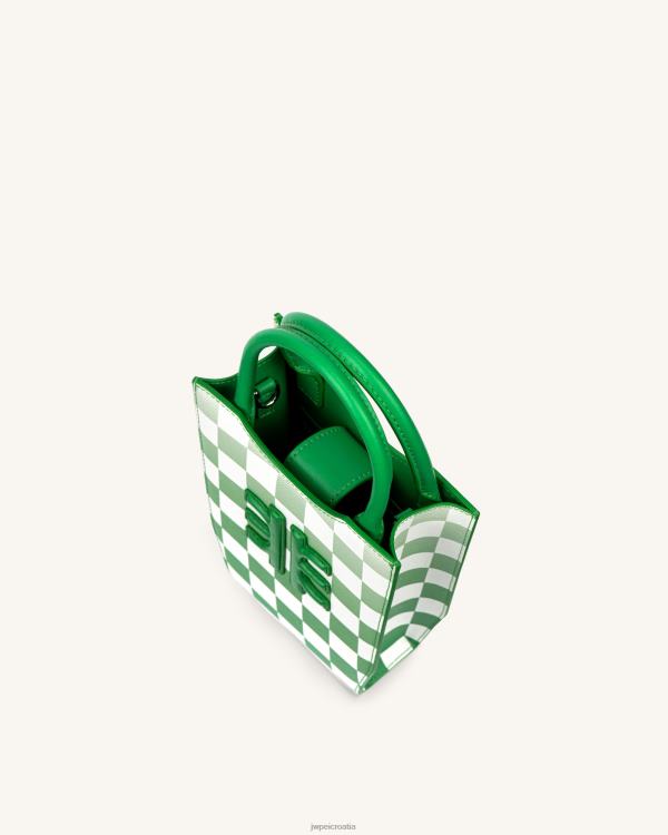 hr JW PEI torba za telefon fei gradient checkerboard trava zelena torba za telefon T20BL217