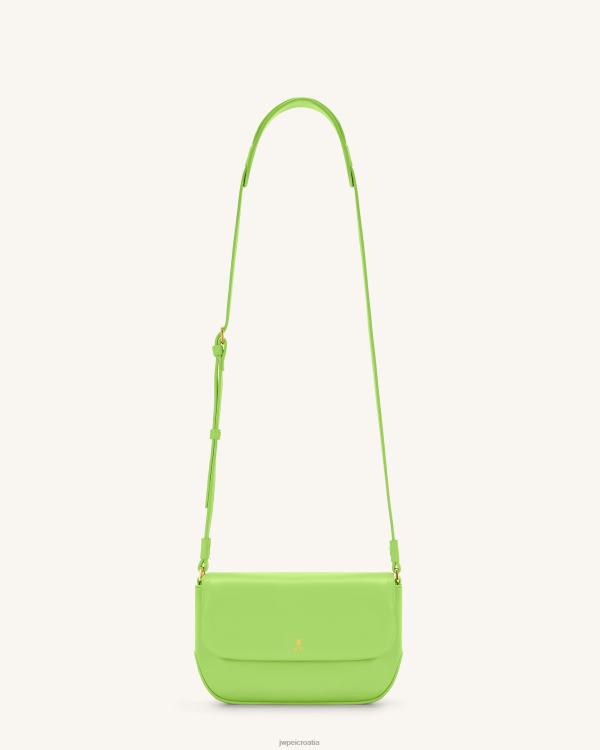 hr JW PEI debby torba preko ramena s preklopom limeta zelena torba preko ramena T20BL20