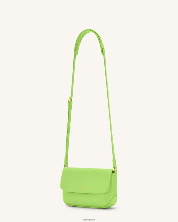 hr JW PEI debby torba preko ramena s preklopom limeta zelena torba preko ramena T20BL20
