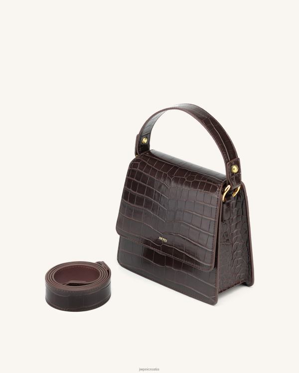 hr JW PEI fae top handle crossbody nutella krokodil torba preko ramena T20BL32