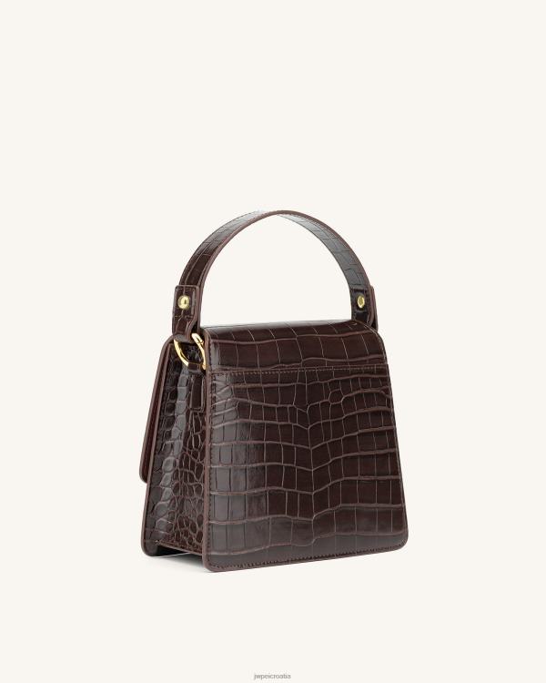 hr JW PEI fae top handle crossbody nutella krokodil torba preko ramena T20BL32