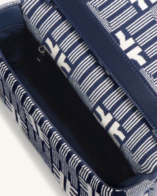 hr JW PEI fei maze jacquard pletena torba za tijelo mornarica torba preko ramena T20BL38