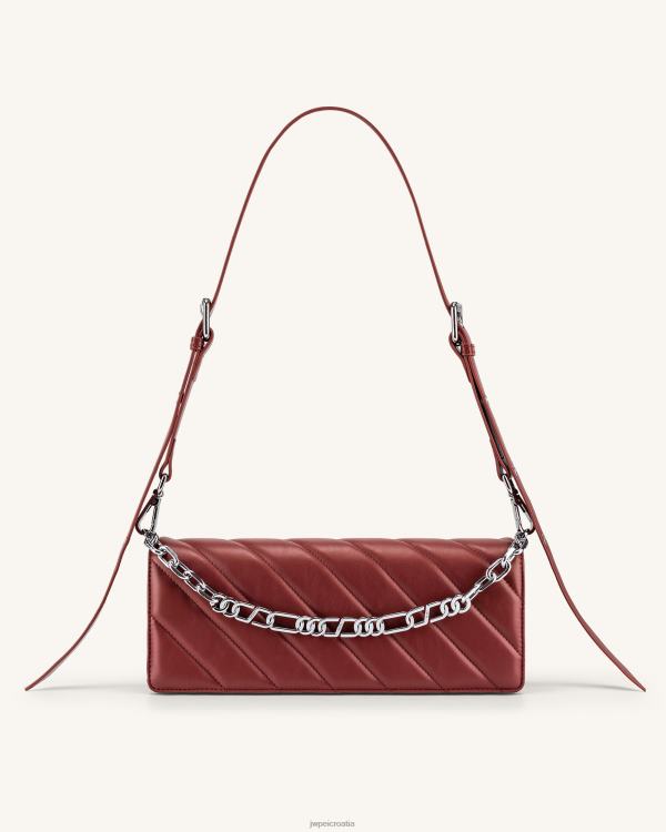 hr JW PEI sophie torba preko ramena crveno vino torba preko ramena T20BL11