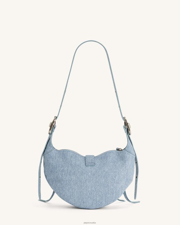 hr JW PEI tessa denim reljefna torba preko ramena plava torba preko ramena T20BL53