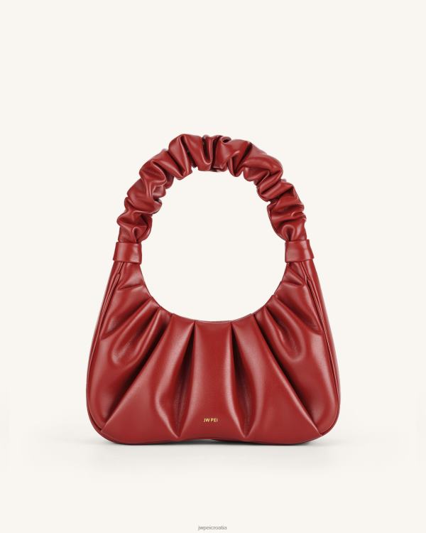 hr JW PEI gabbi ruched hobo torbica chili torba za rame T20BL84