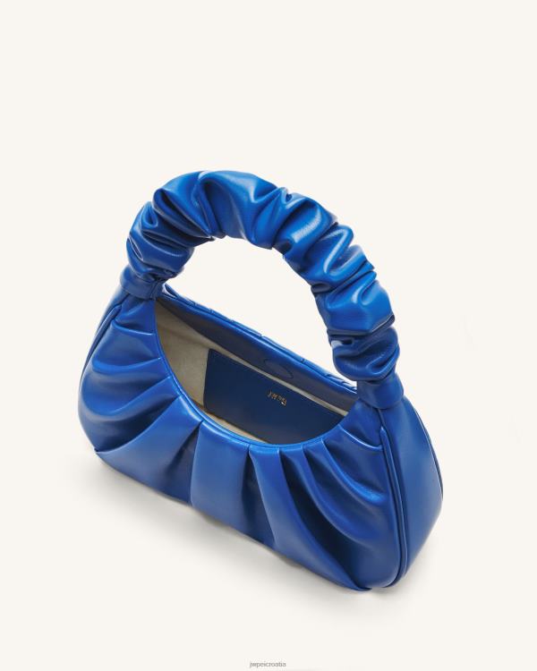 hr JW PEI gabbi ruched hobo torbica klasična plava torba za rame T20BL85