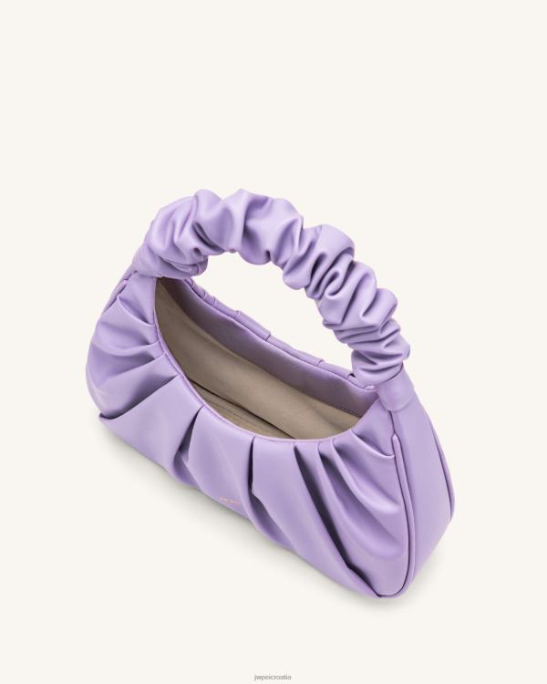 hr JW PEI gabbi ruched hobo torbica ljubičasta torba za rame T20BL71