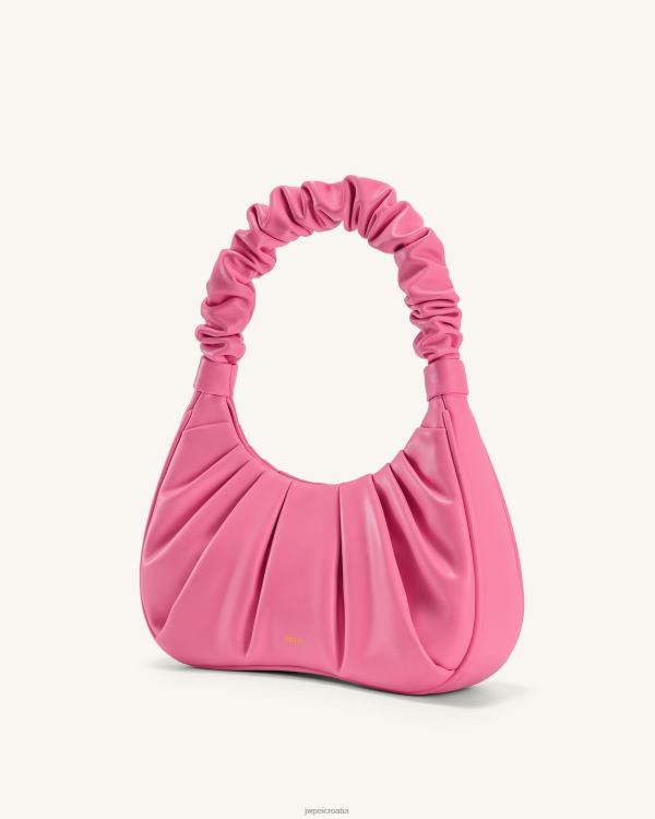 hr JW PEI gabbi ruched hobo torbica ružičasta torba za rame T20BL56