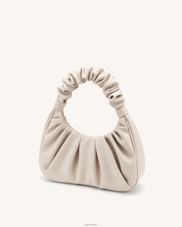 hr JW PEI gabbi ruched hobo torbica slonovača torba za rame T20BL54