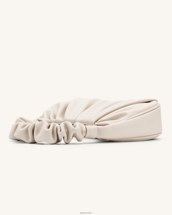 hr JW PEI gabbi ruched hobo torbica slonovača torba za rame T20BL54