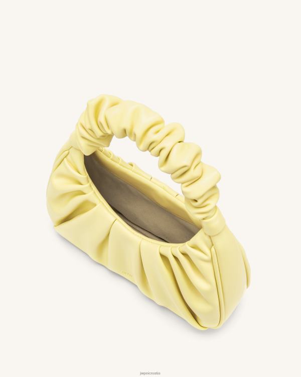 hr JW PEI gabbi ruched hobo torbica svijetlo žuto torba za rame T20BL70