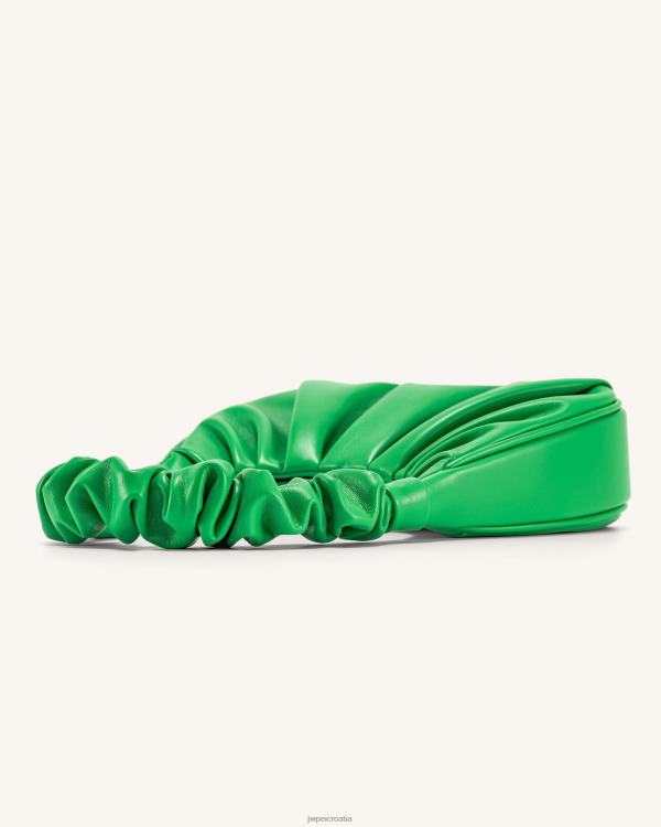hr JW PEI gabbi ruched hobo torbica trava zelena torba za rame T20BL57