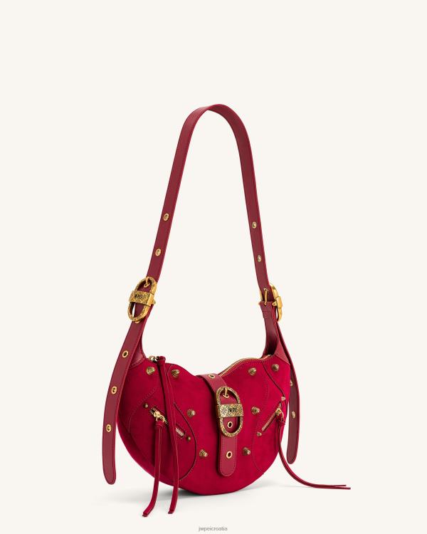 hr JW PEI torba za rame od antilopa tessa duboka magenta torba za rame T20BL171